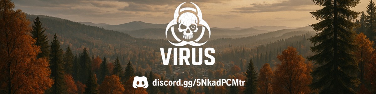 Project VIRUS - Vanilla+ 3PP|PvP|Loot+|Groups|Map|Stamina+ Banner